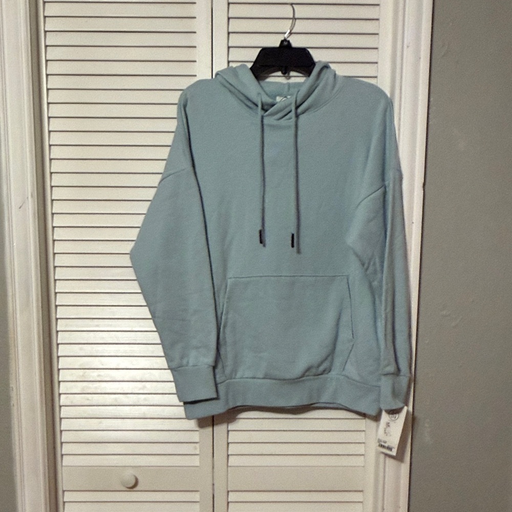 NWT SAGE Men's Blue Hoodie